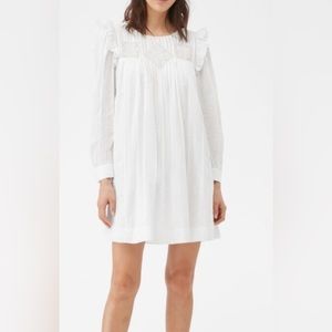 Rebecca Taylor La Vie beautiful white dress women’s size small NWOT